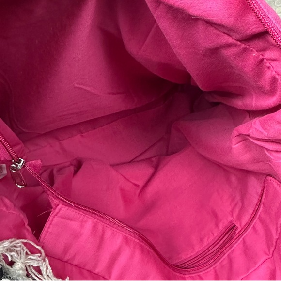 Bohemian Multicolour Woven Tote Beach Festival Shoulder Bag - Picture 11 of 15